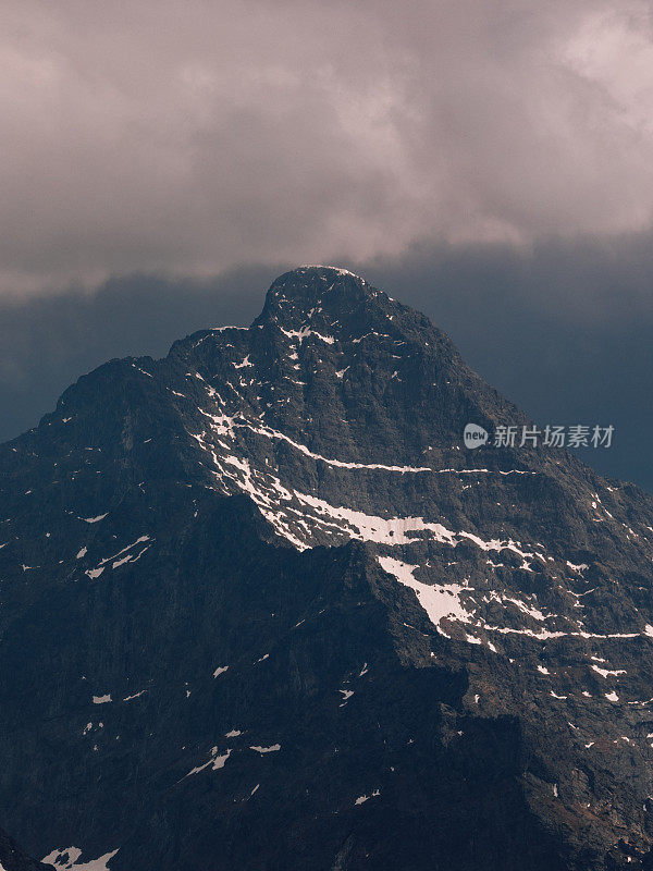 Kasprowy Wierch，波兰塔特拉山脉。波兰风景摄影，旅游概念照